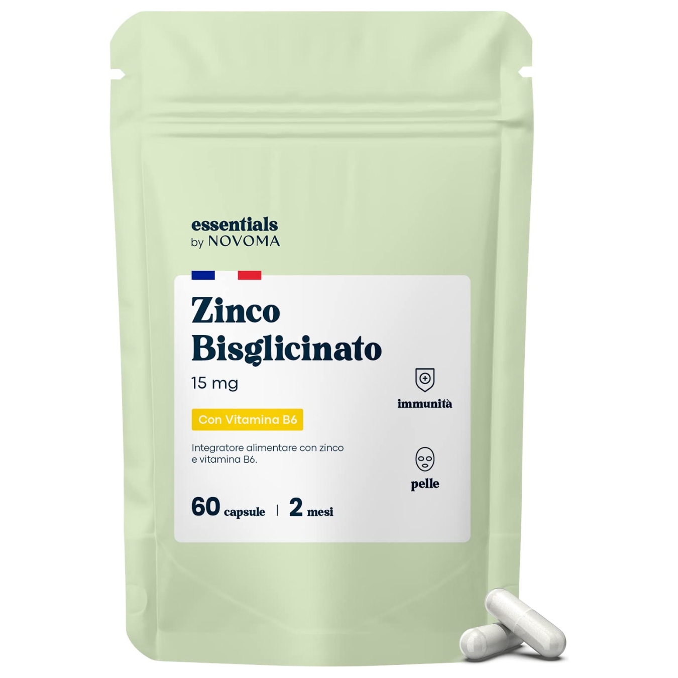Novoma Zinco Bisglicinato
