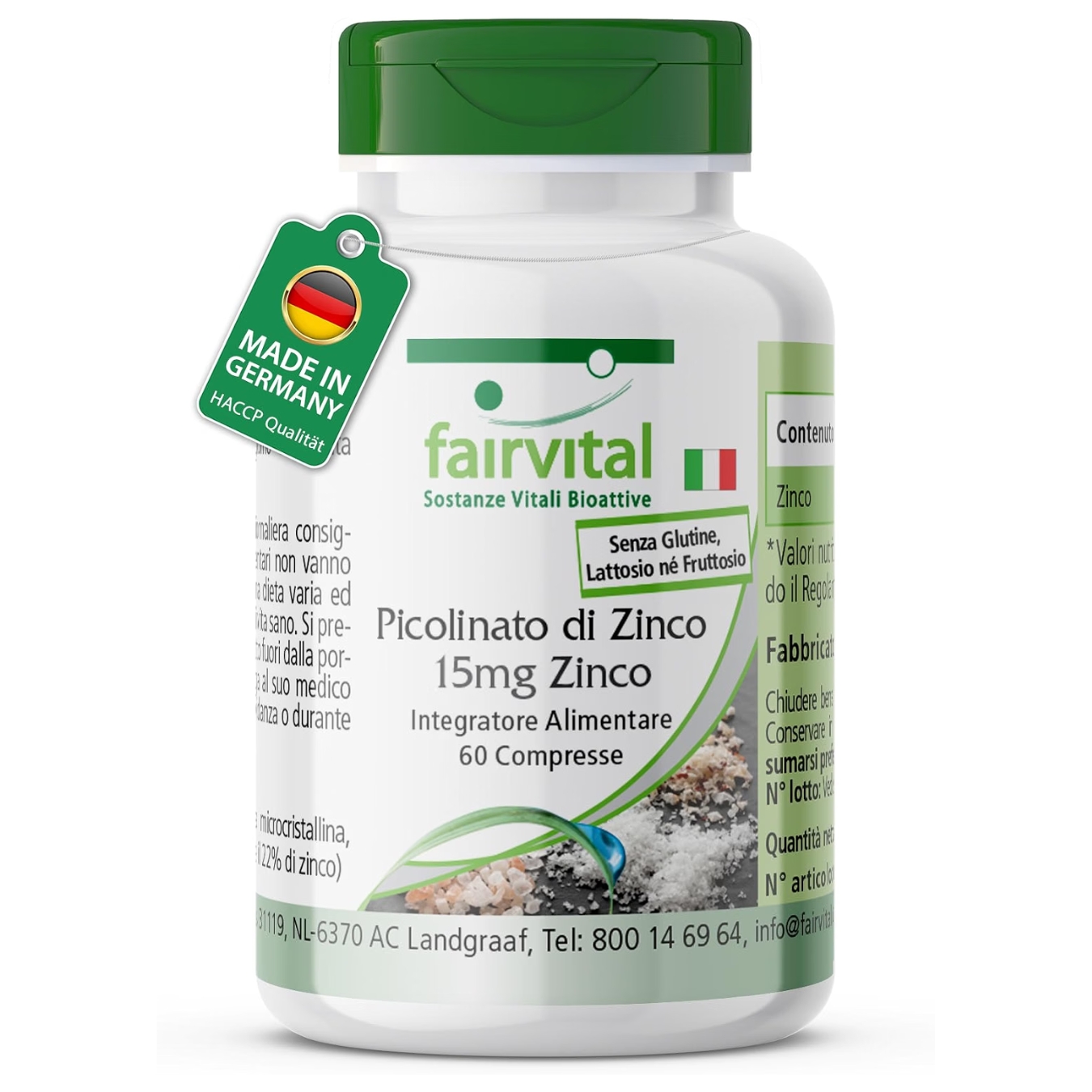 Integratore di Zinco Picolinato